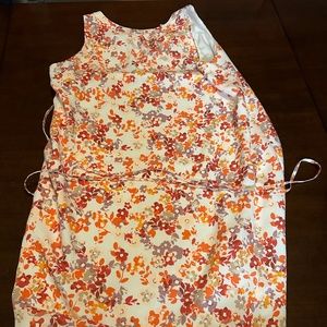 LOFT OUTLET FLORAL SHEATH SIZE SMALL